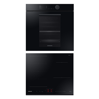 Pachet promoțional Cuptor încorporabil Infinite line NV75T8979RK + Plită cu inducție cu zonă flexibilă și Wi-Fi NZ64B6056GK